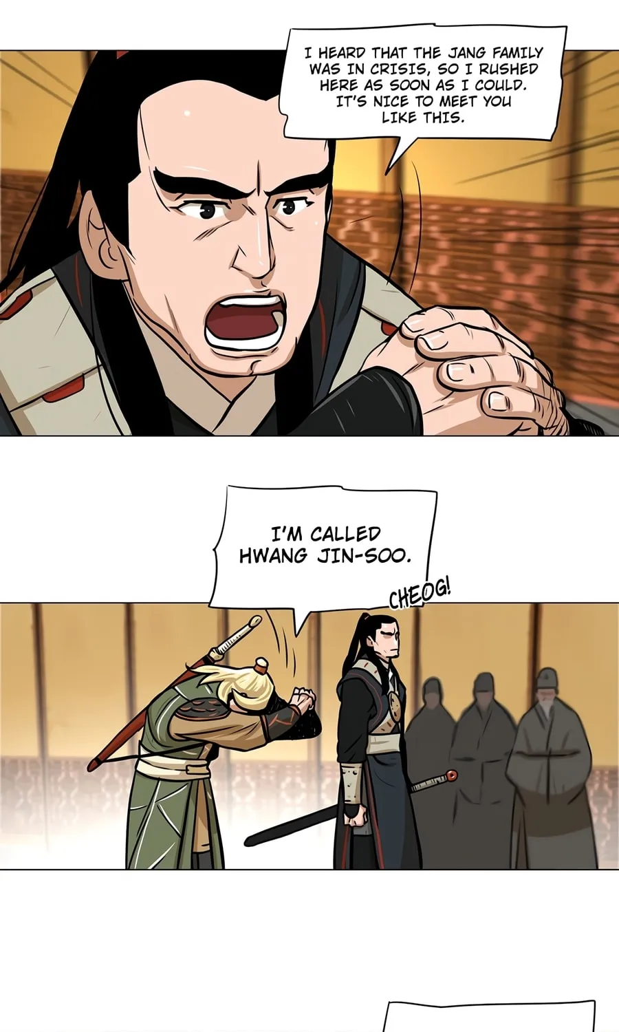 Read Escort Warrior chapter 5 image 8 on Lezhin