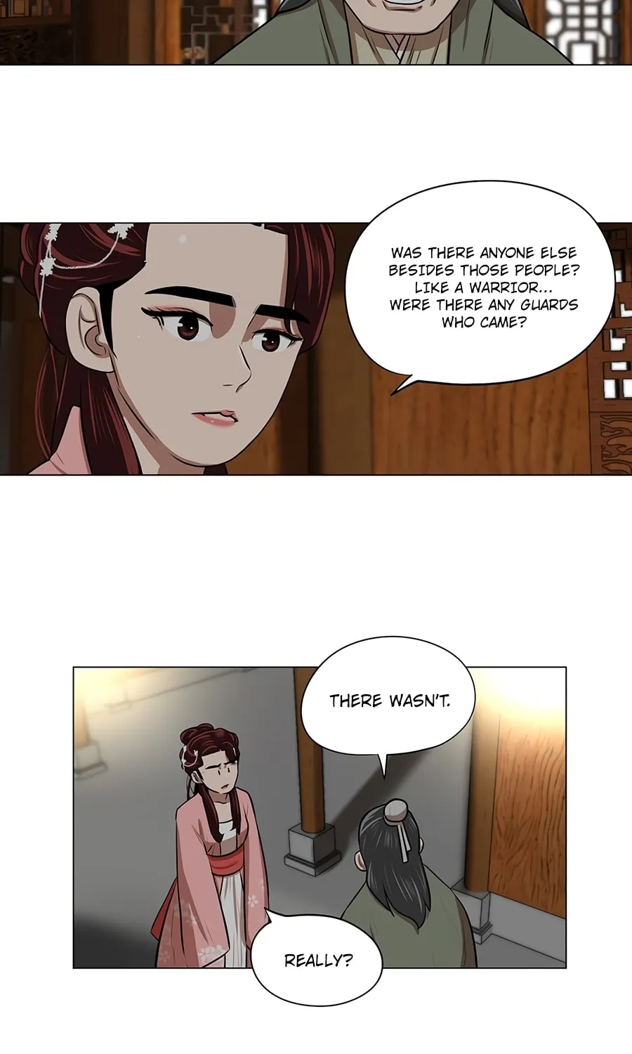 Read Escort Warrior chapter 8 image 4 on Lezhin