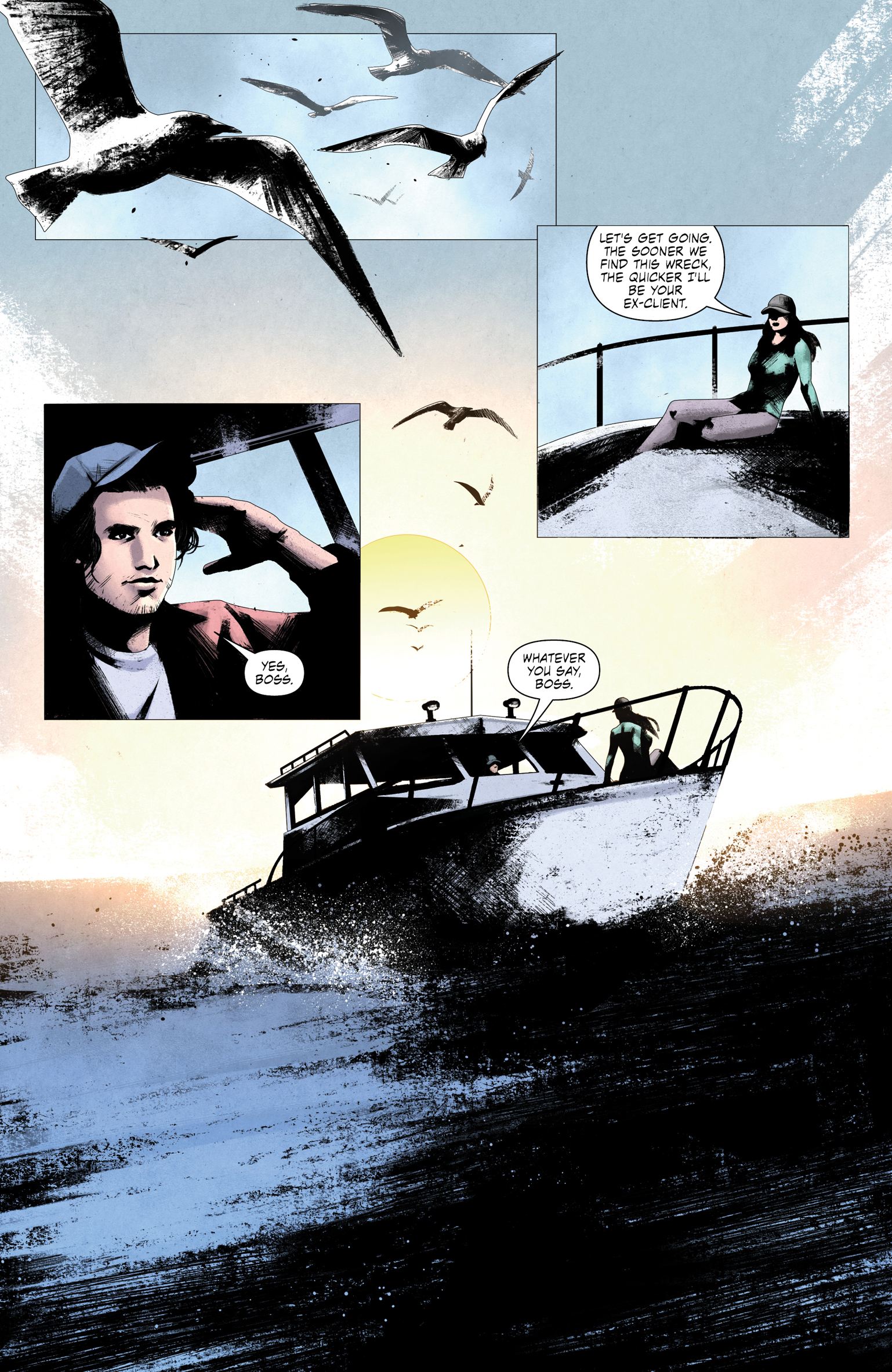 Read Estuary: A Ghost Story chapter 1 image 16 on Lezhin