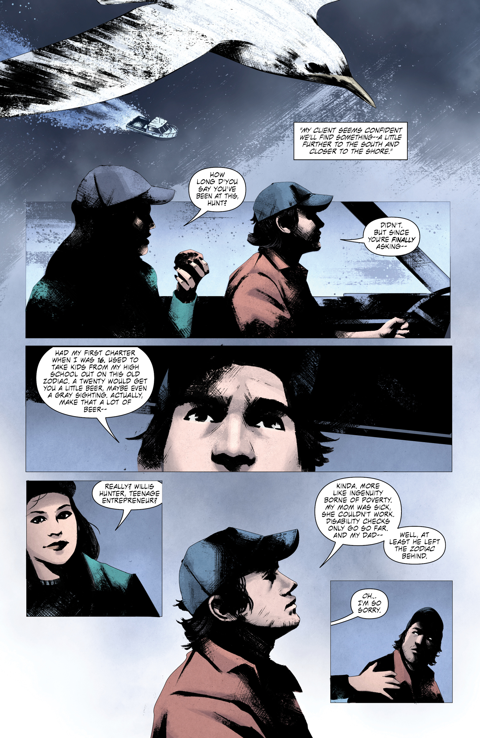 Read Estuary: A Ghost Story chapter 1 image 17 on Lezhin