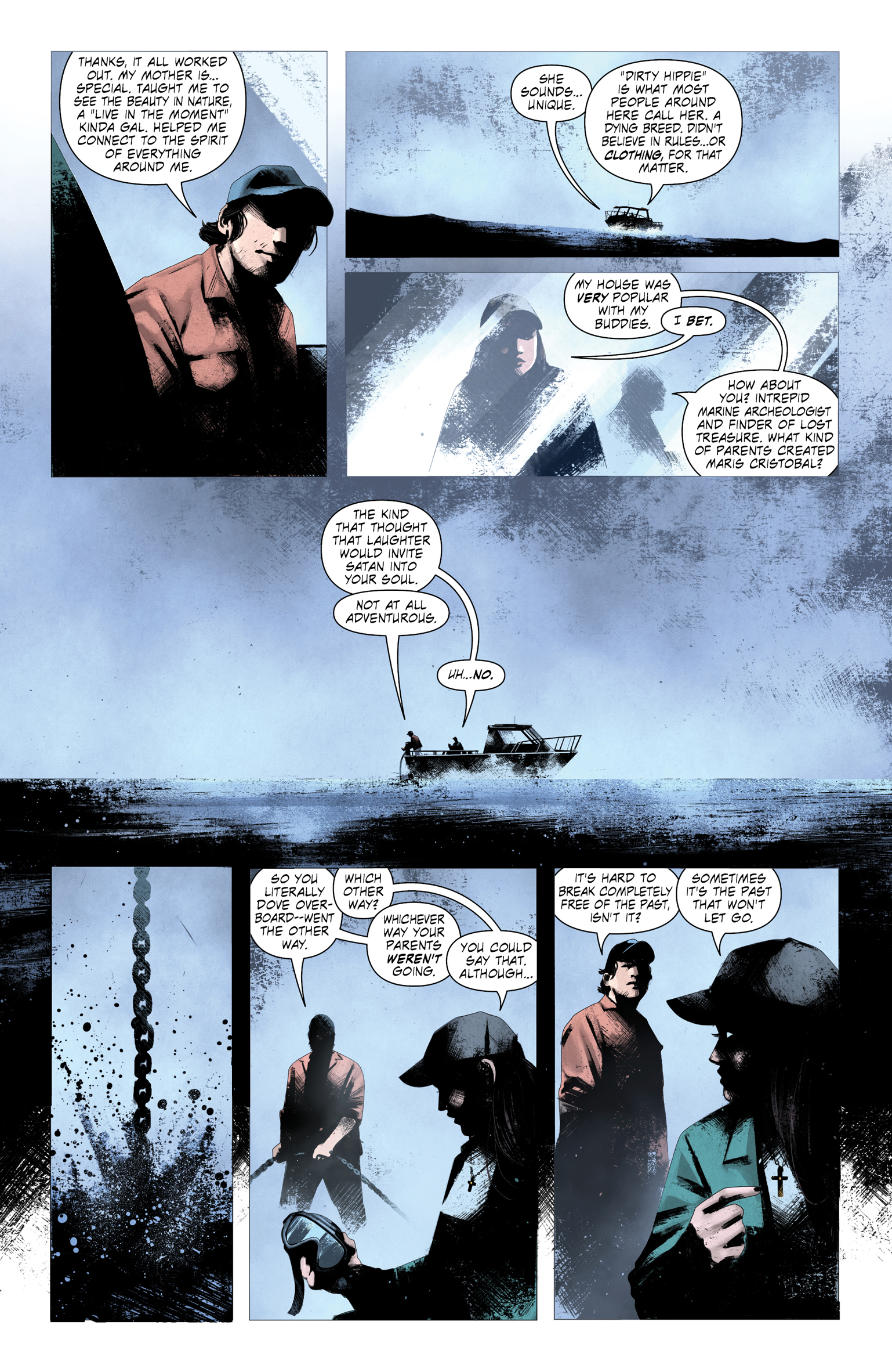 Read Estuary: A Ghost Story chapter 1 image 18 on Lezhin