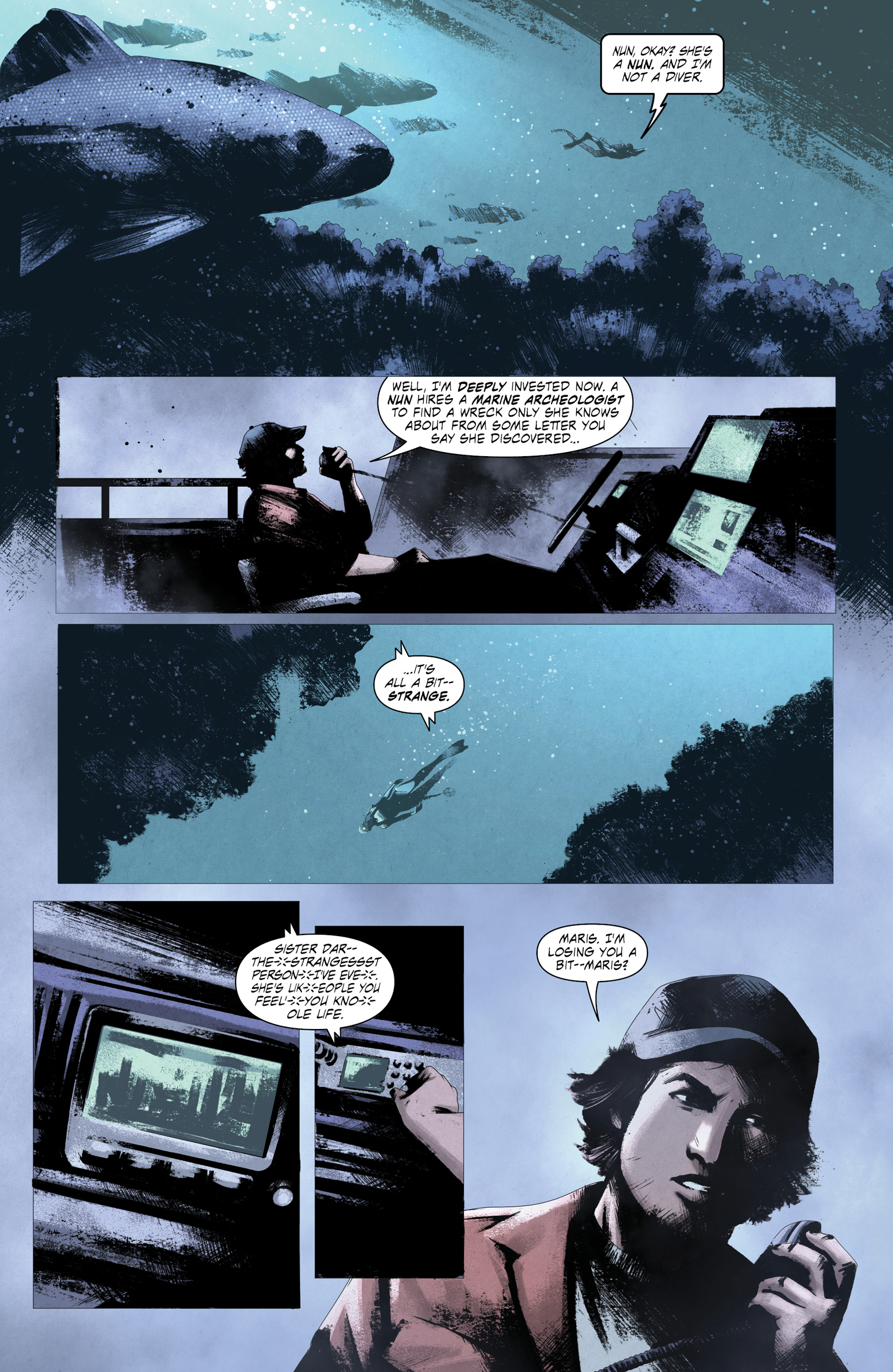 Read Estuary: A Ghost Story chapter 1 image 22 on Lezhin