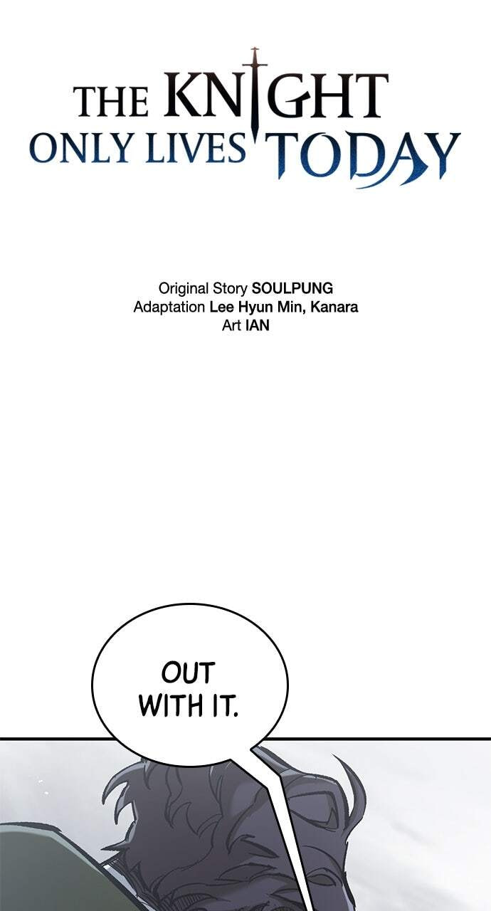 Read The Knight Only Lives Today chapter 20 image 1 on Lezhin