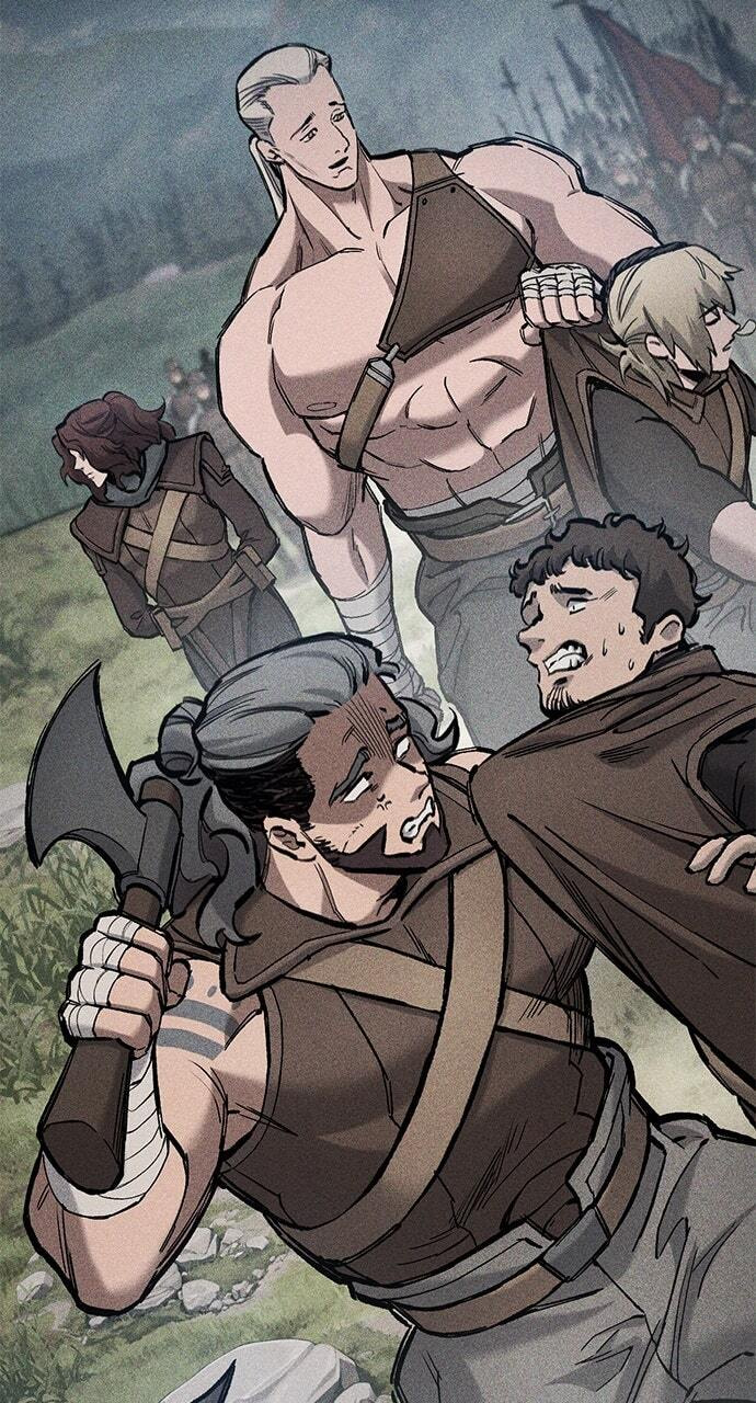 Read The Knight Only Lives Today chapter 74 image 61 on Lezhin