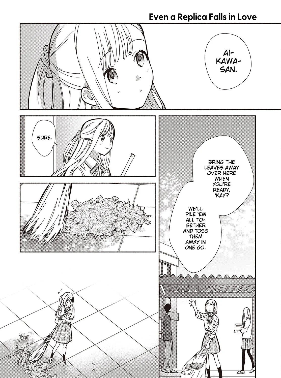 Read Even a Replica Falls in Love chapter 16 image 2 on Lezhin