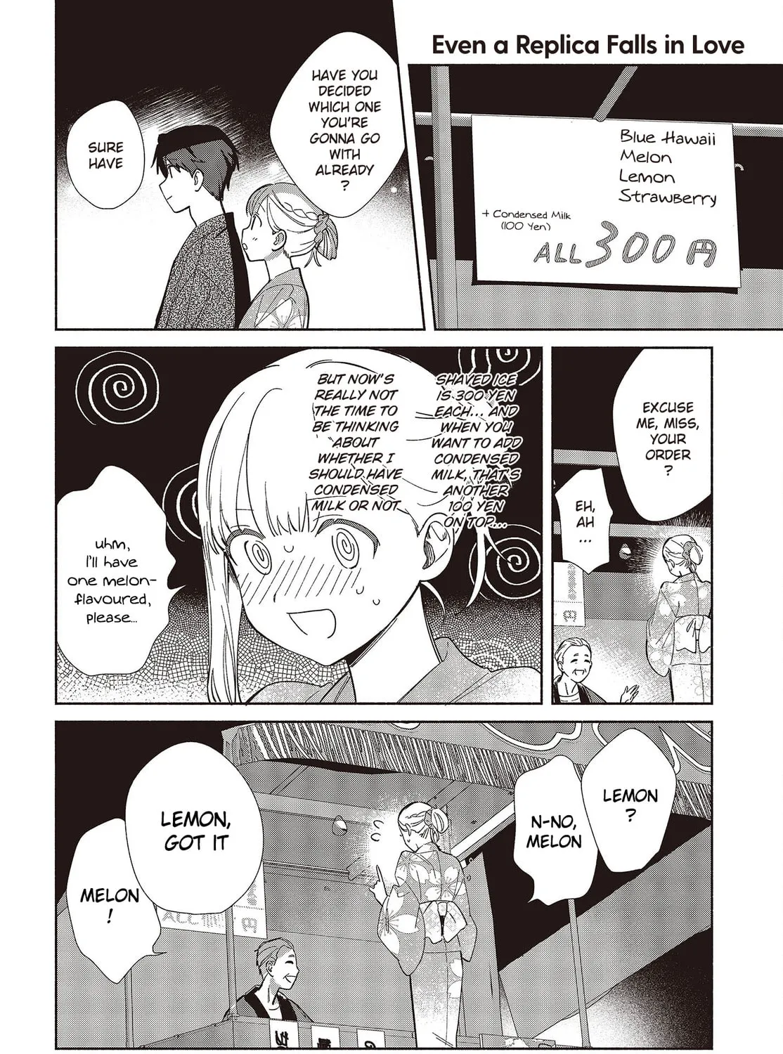 Read Even a Replica Falls in Love chapter 7 image 2 on Lezhin
