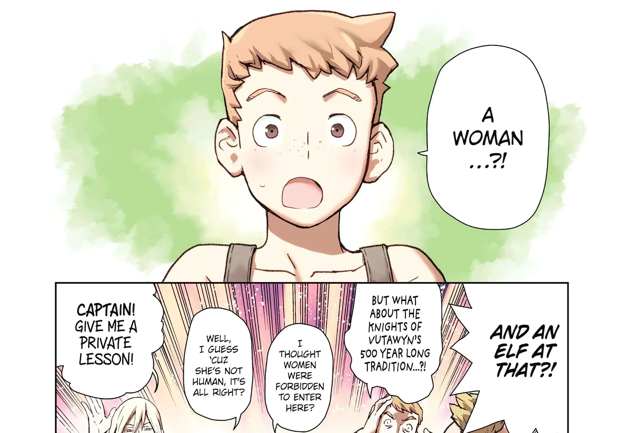 Even the Elf Captain Wants to be a Maiden Chapter 1.1 page 6 - 