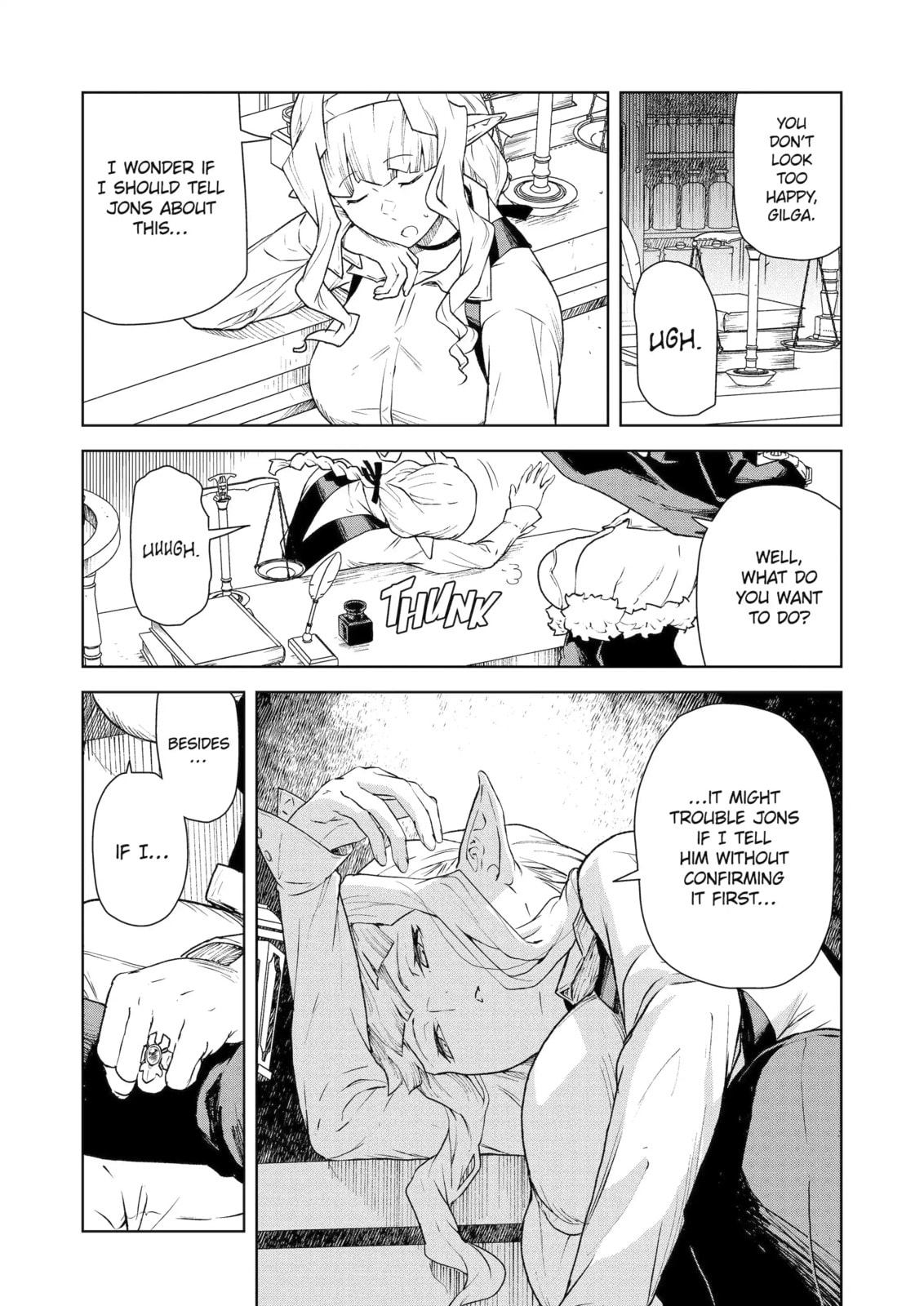 Even the Elf Captain Wants to be a Maiden Chapter 30.1 page 10 - 
