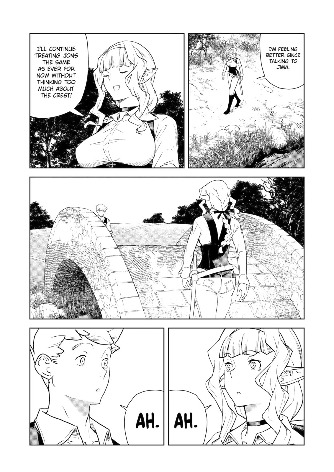 Even the Elf Captain Wants to be a Maiden Chapter 30.2 page 5 - 