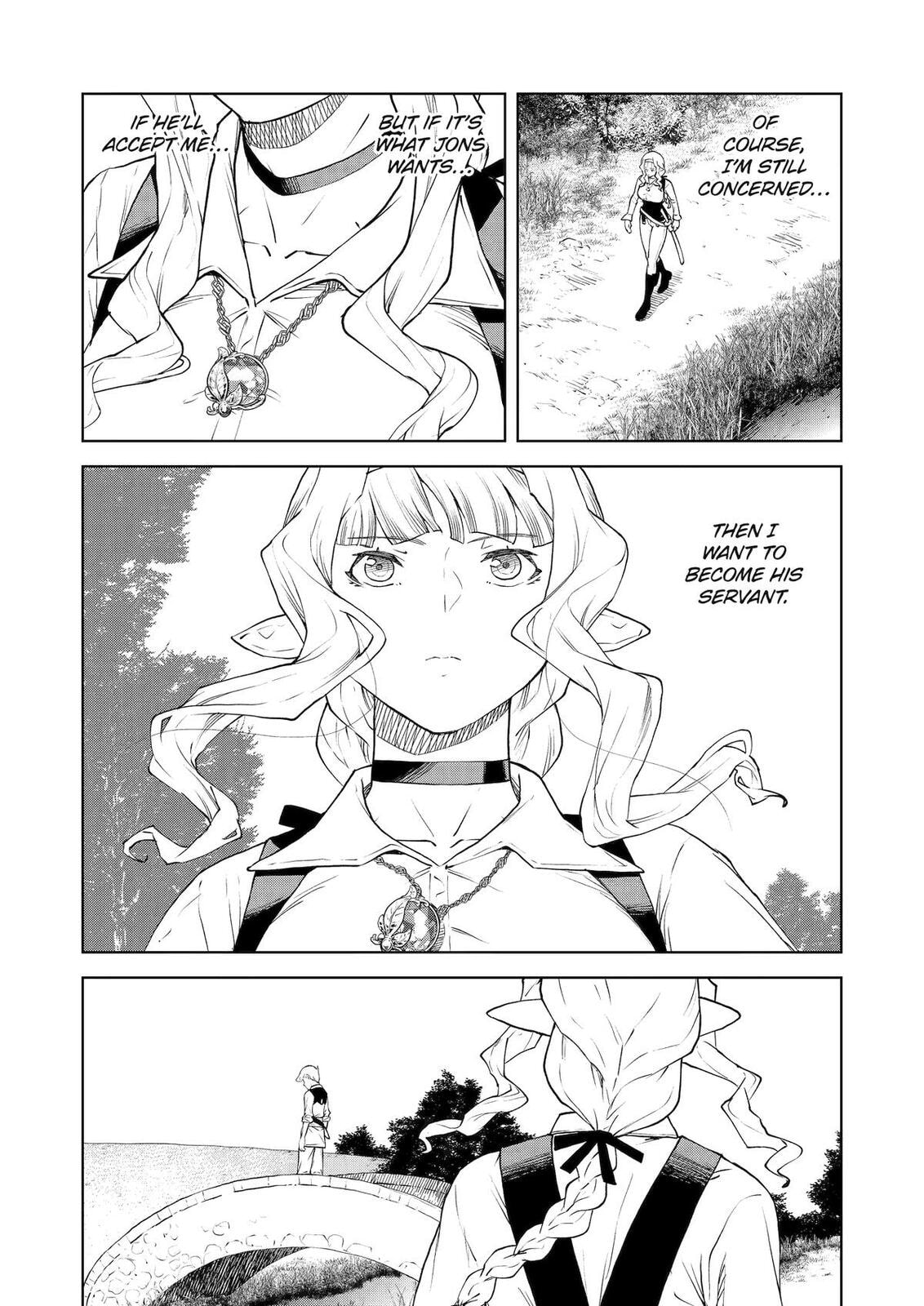 Even the Elf Captain Wants to be a Maiden Chapter 48 page 9 - 
