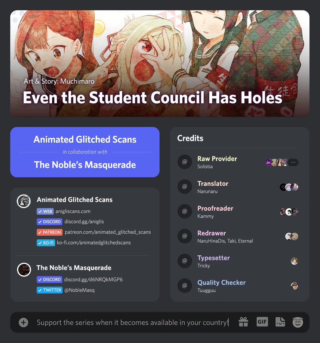 Even the Student Council Has Holes Chapter 1 page 1 - 