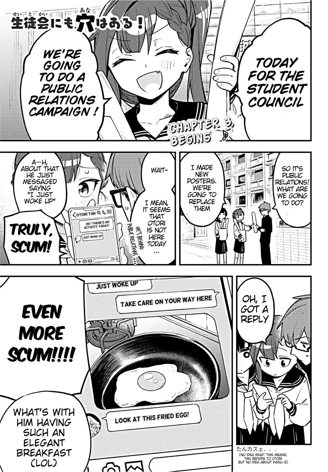 Even the Student Council Has Holes Chapter 3 page 1 - 