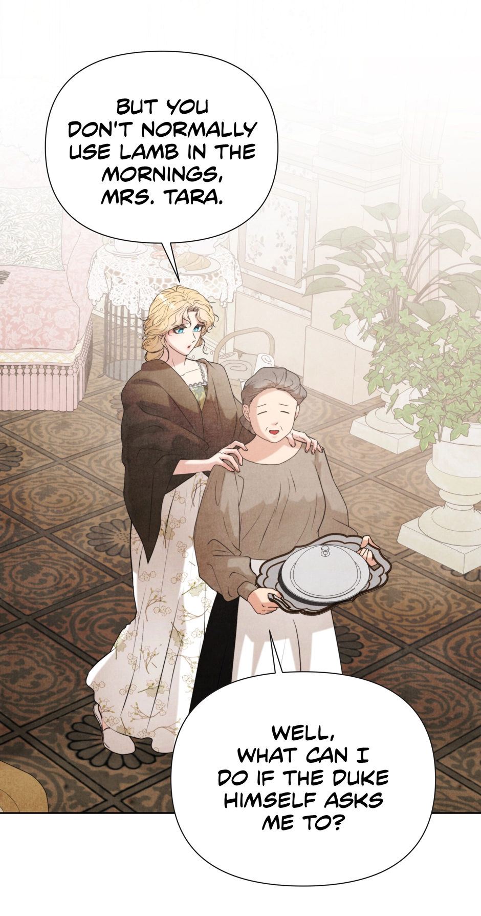 Read Even Though the Duchess Wants To chapter 32 image 18 on Lezhin