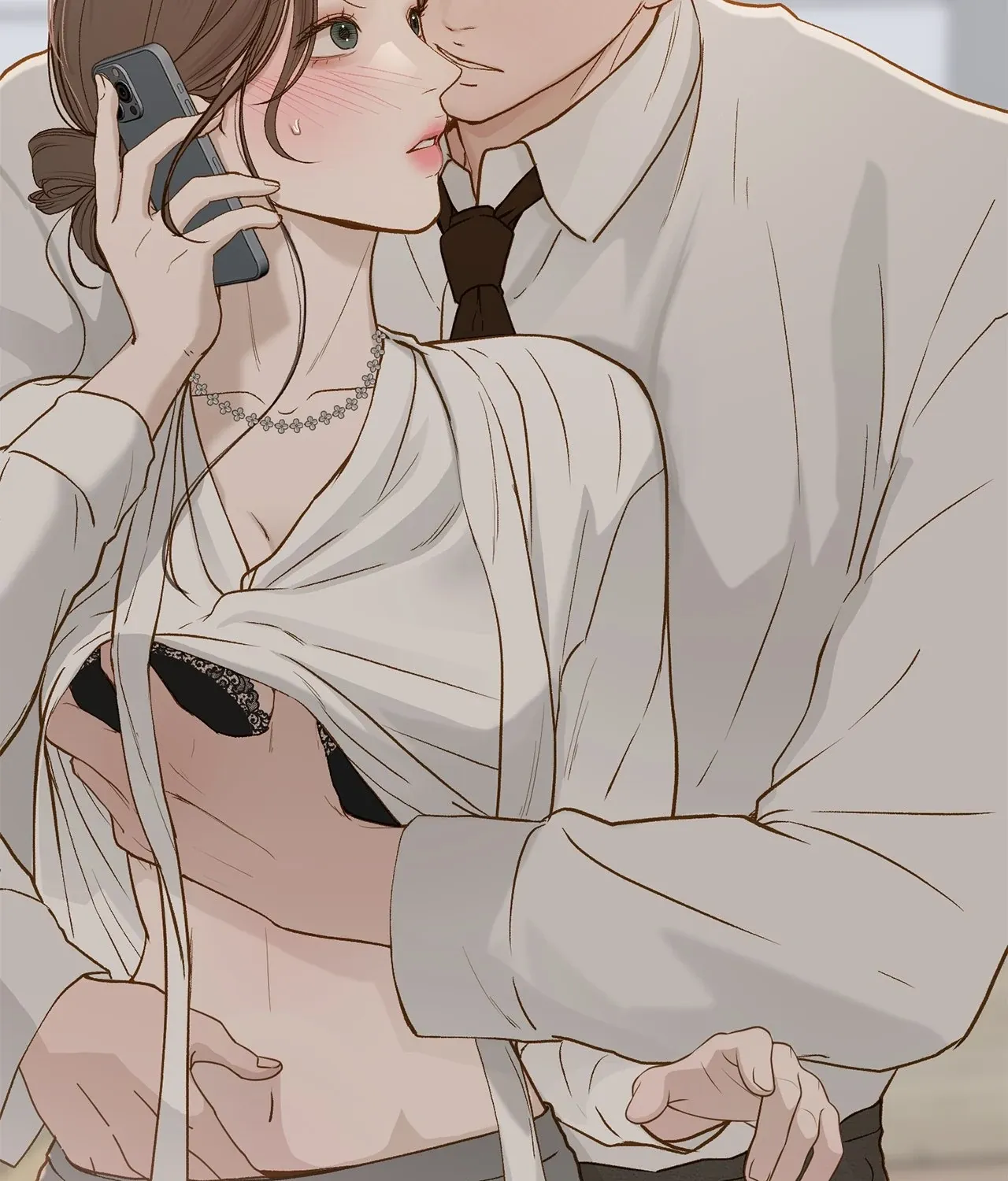 Read Even though you know it’s crazy chapter 66 image 8 on Lezhin