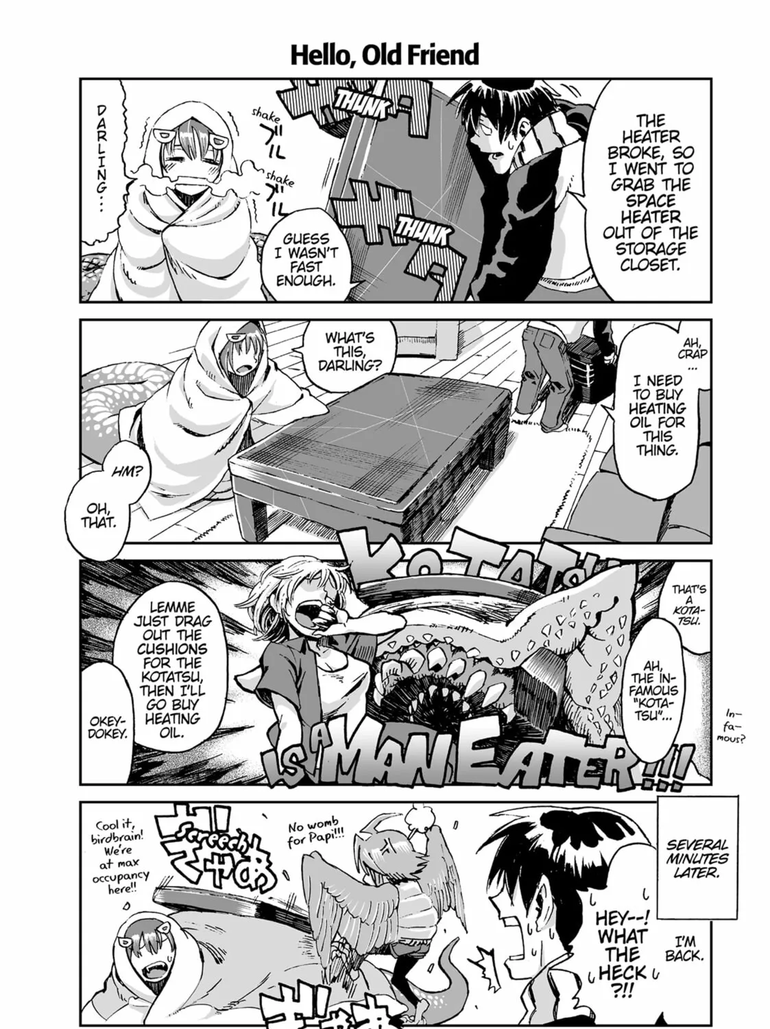 Everyday Life with Monster Girls 4-Koma Anthology Chapter 45 page 3 - 