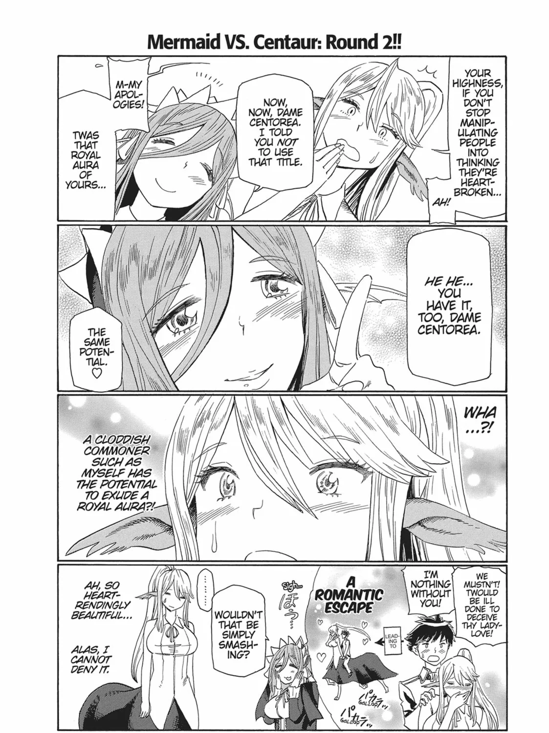 Everyday Life with Monster Girls 4-Koma Anthology Chapter 49 page 7 - 