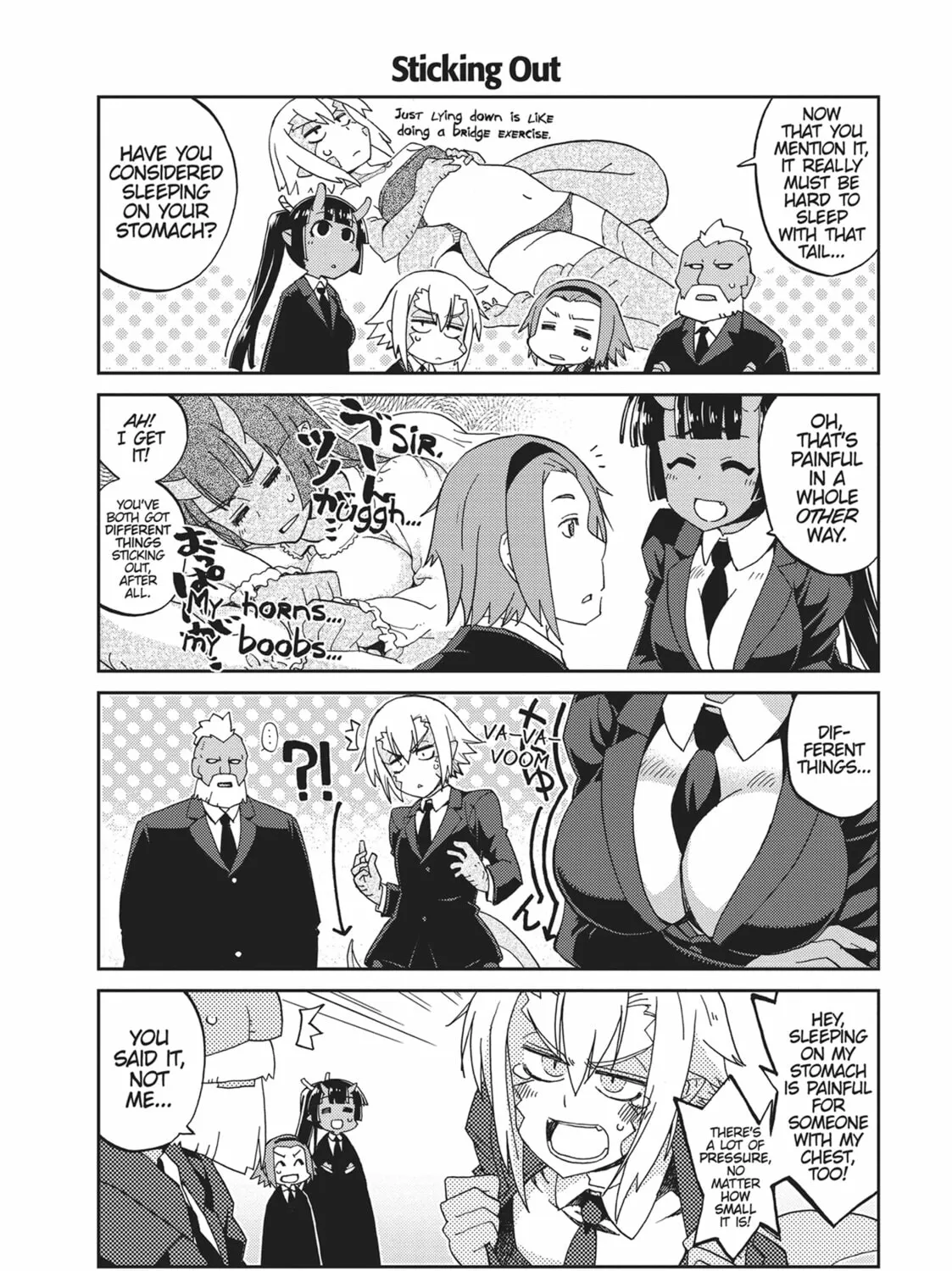 Everyday Life with Monster Girls 4-Koma Anthology Chapter 55 page 3 - 