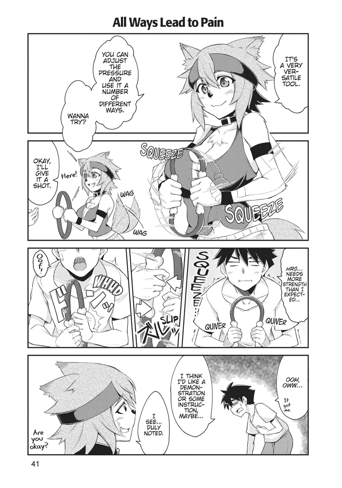 Everyday Life with Monster Girls 4-Koma Anthology Chapter 61 page 5 - 