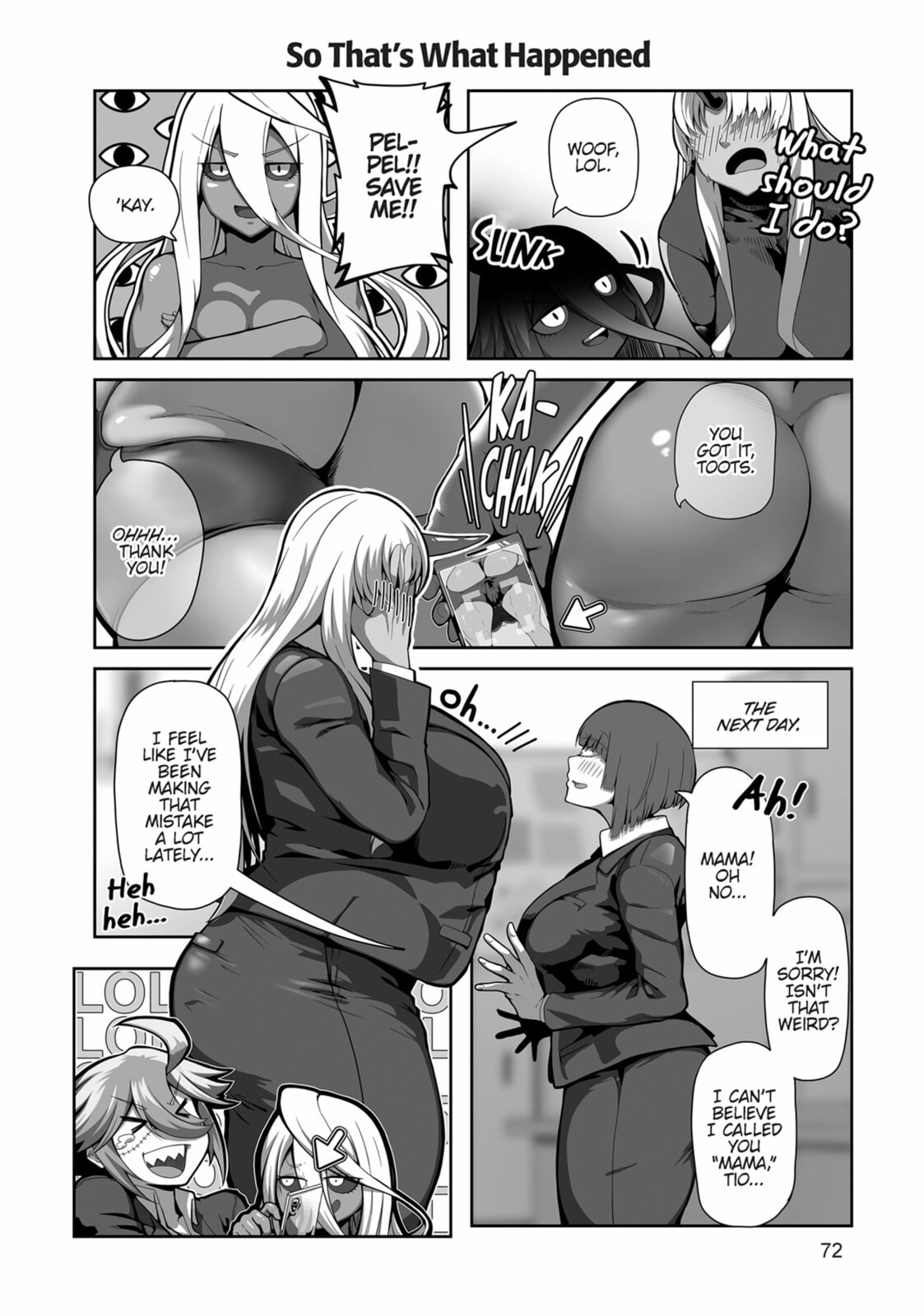 Everyday Life with Monster Girls 4-Koma Anthology Chapter 64 page 4 - 