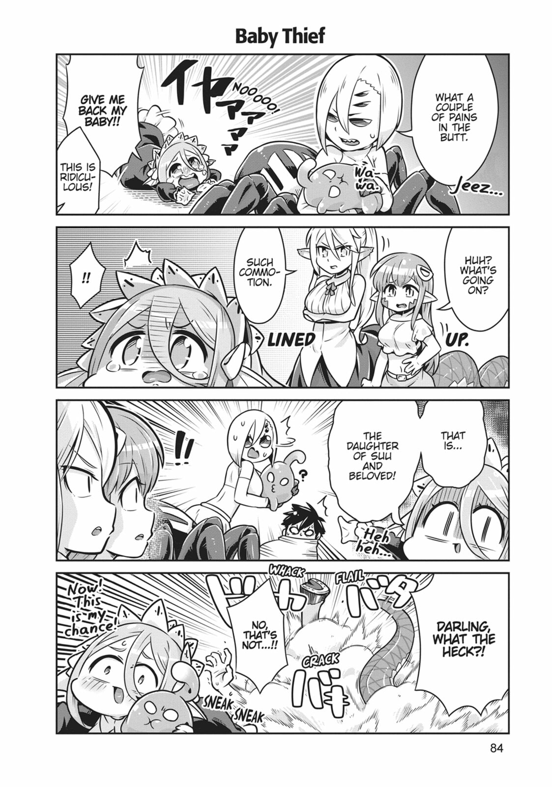 Everyday Life with Monster Girls 4-Koma Anthology Chapter 66 page 4 - 