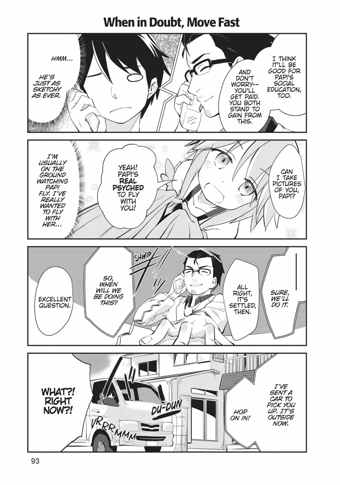 Everyday Life with Monster Girls 4-Koma Anthology Chapter 67 page 3 - 