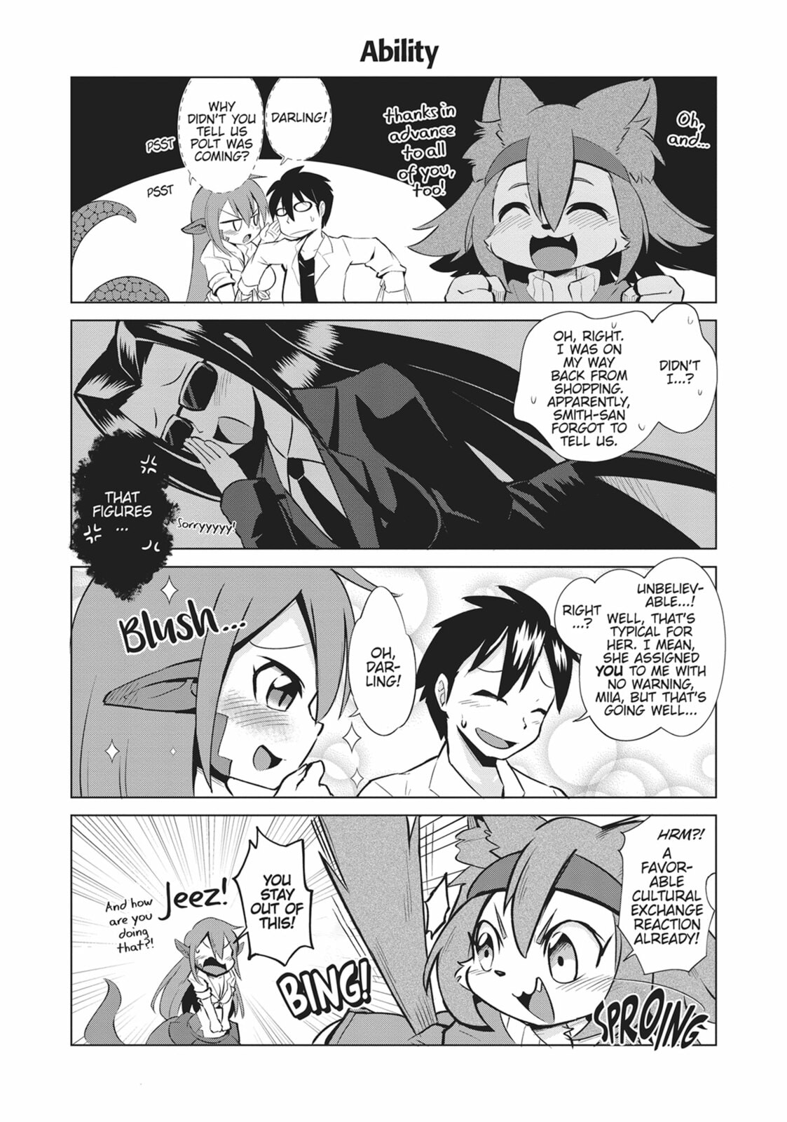 Everyday Life with Monster Girls 4-Koma Anthology Chapter 68 page 2 - 