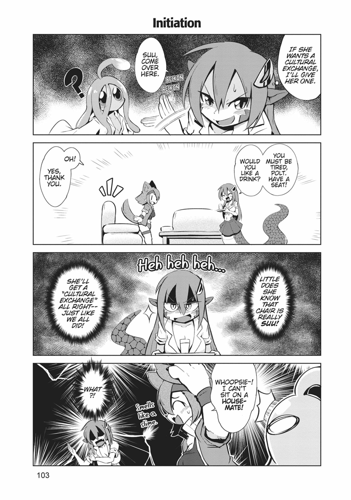 Everyday Life with Monster Girls 4-Koma Anthology Chapter 68 page 3 - 