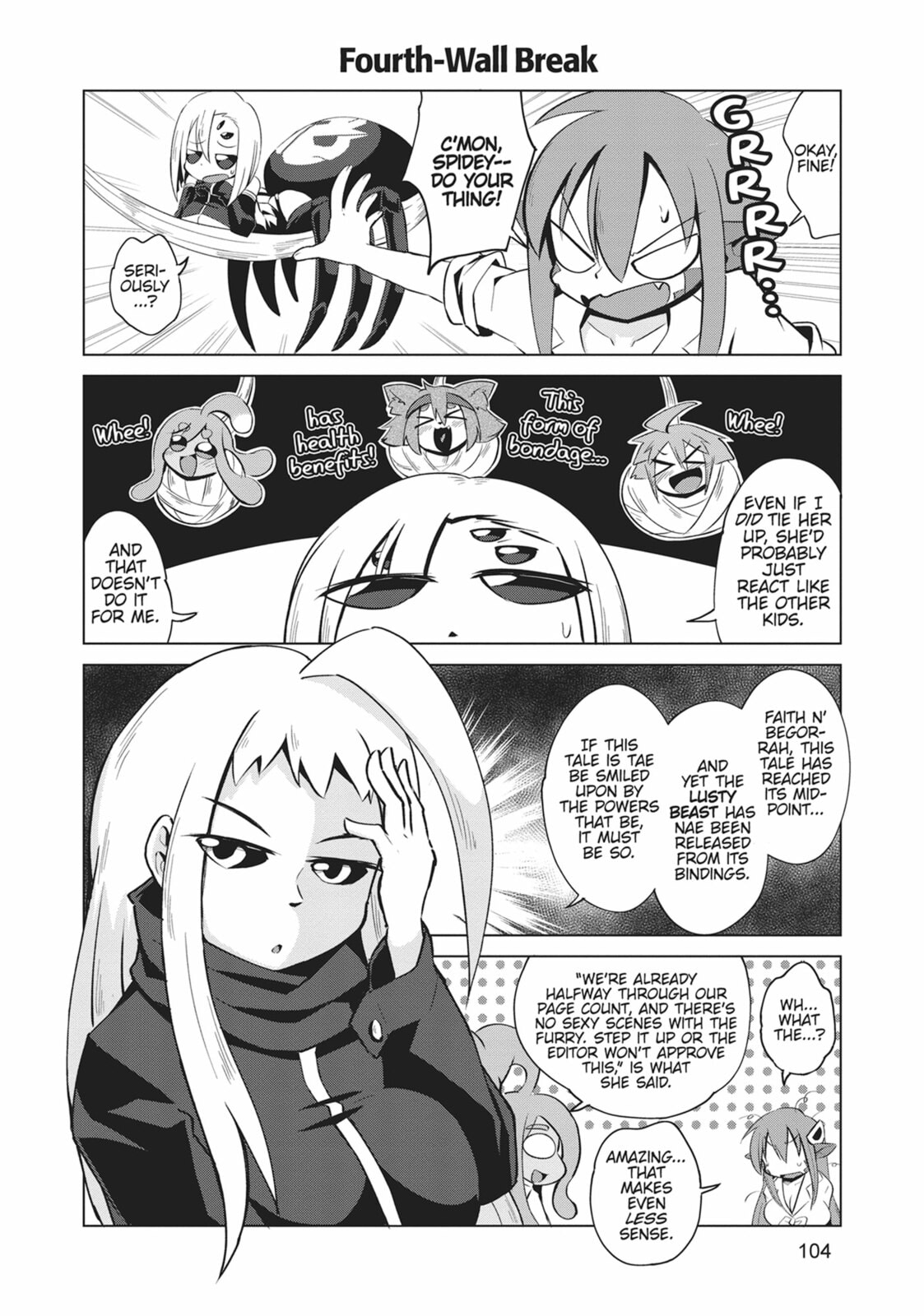 Everyday Life with Monster Girls 4-Koma Anthology Chapter 68 page 4 - 