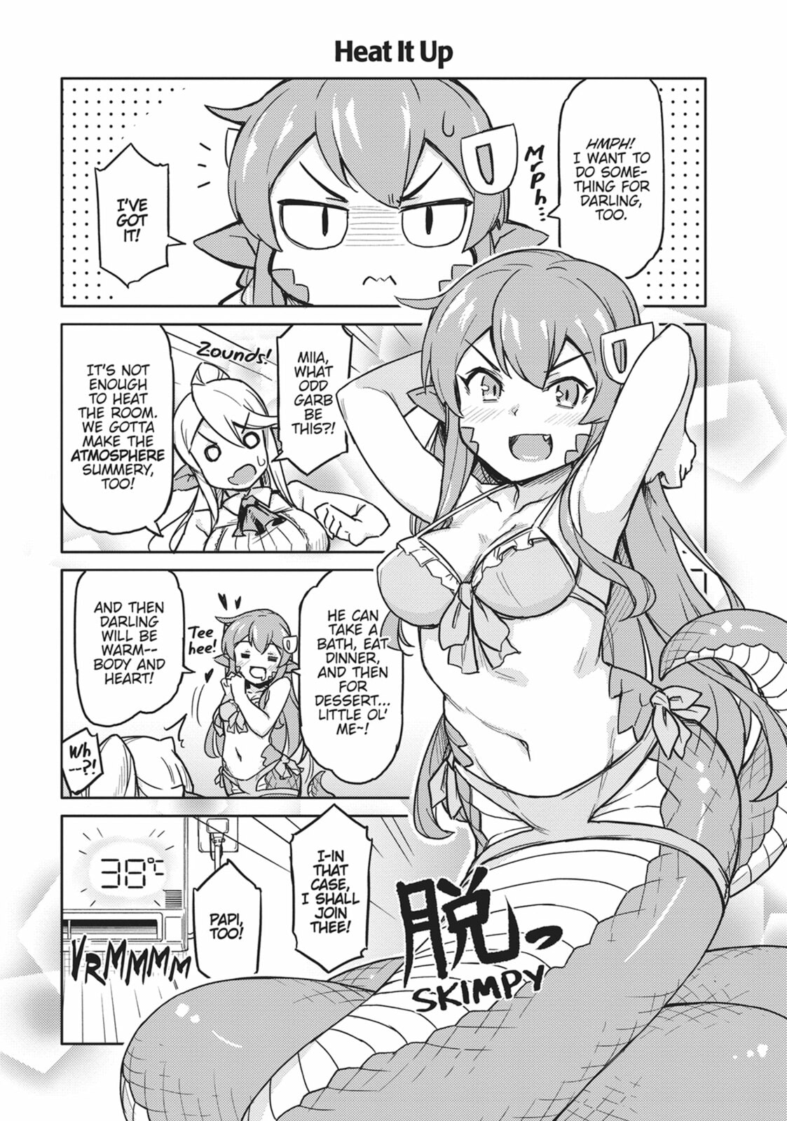 Everyday Life with Monster Girls 4-Koma Anthology Chapter 69 page 3 - 