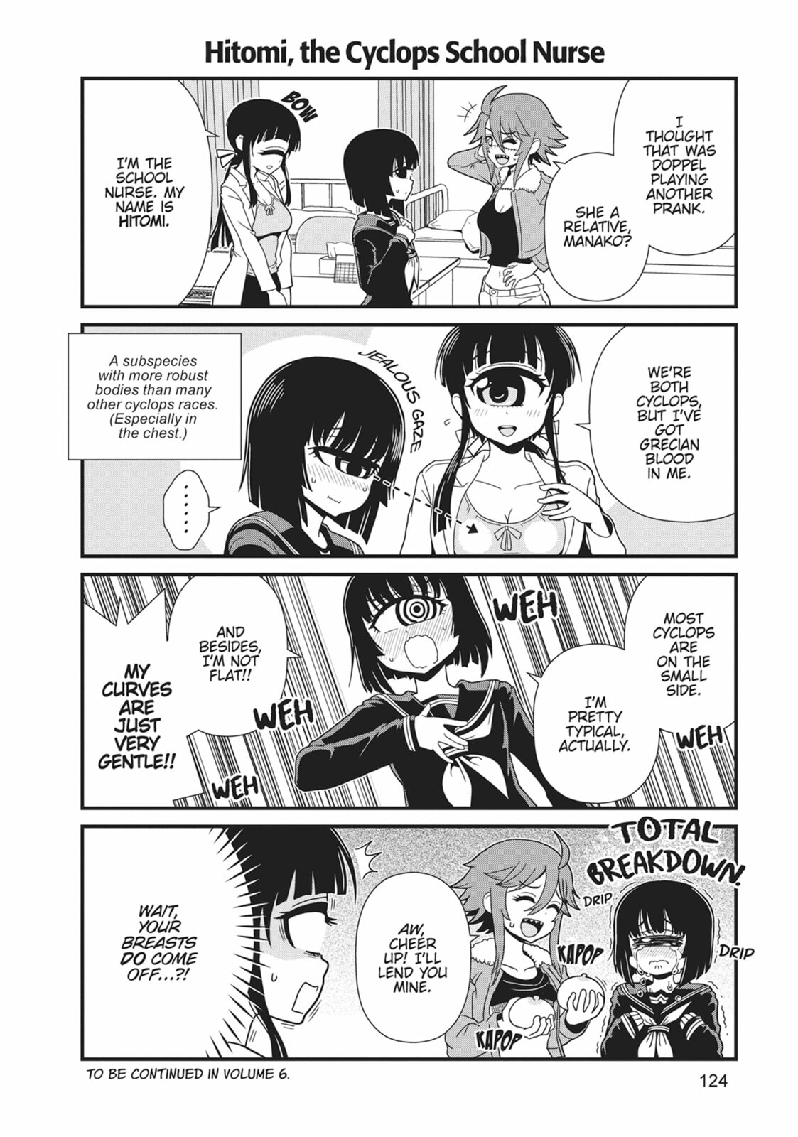 Everyday Life with Monster Girls 4-Koma Anthology Chapter 70 page 8 - 