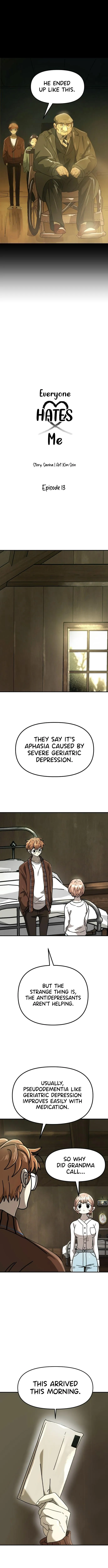 Read Everyone Hates Me chapter 13 image 2 on Lezhin