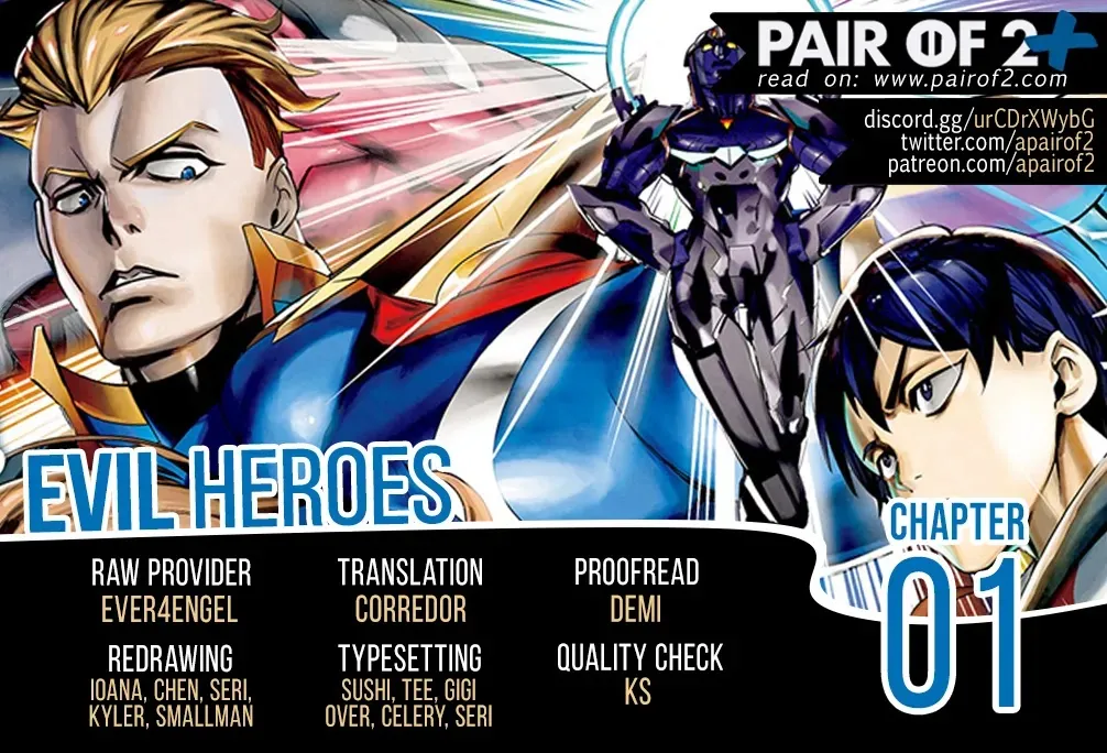 Evil heroes Chapter 1 page 3 - 
