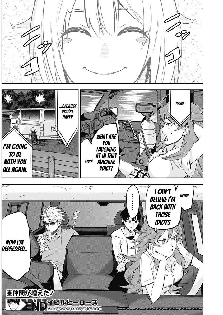 Evil heroes Chapter 10.99 page 18 - 