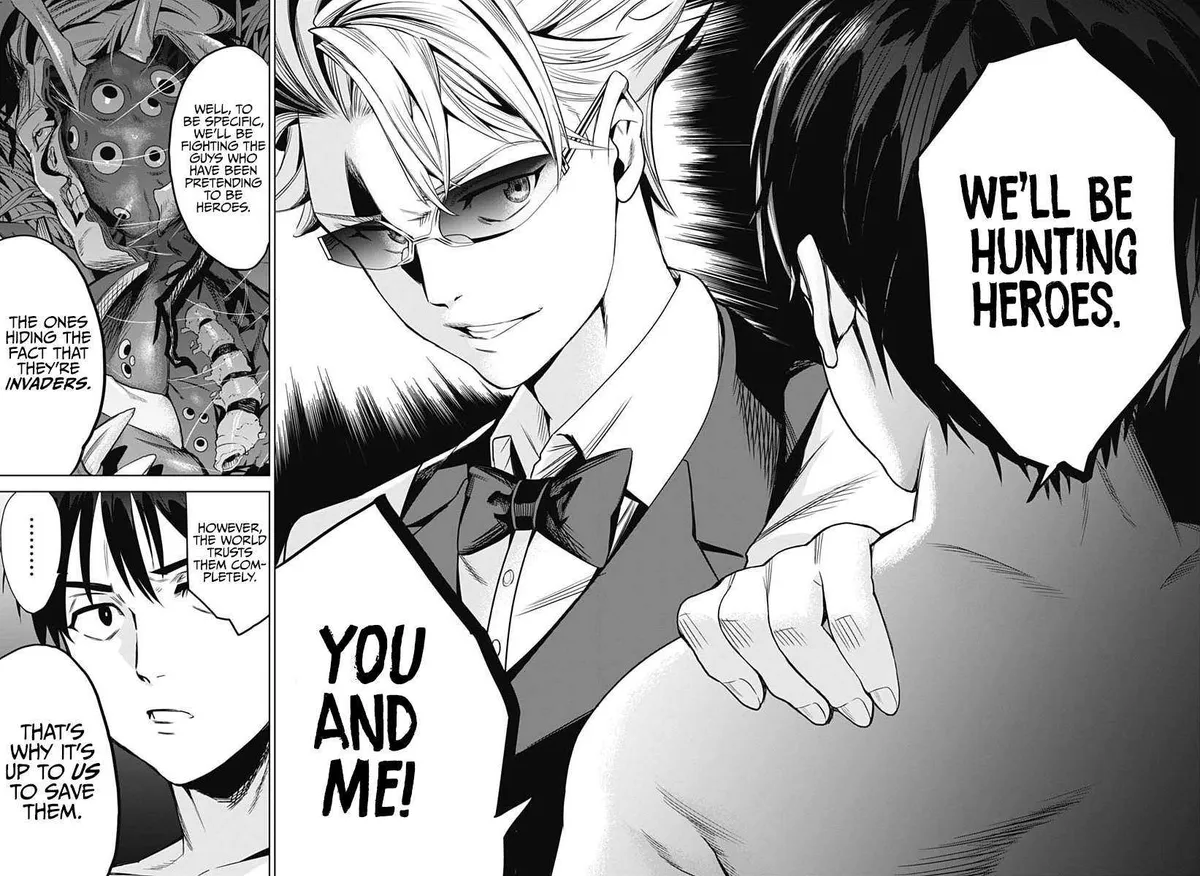 Evil heroes Chapter 2 page 11 - 