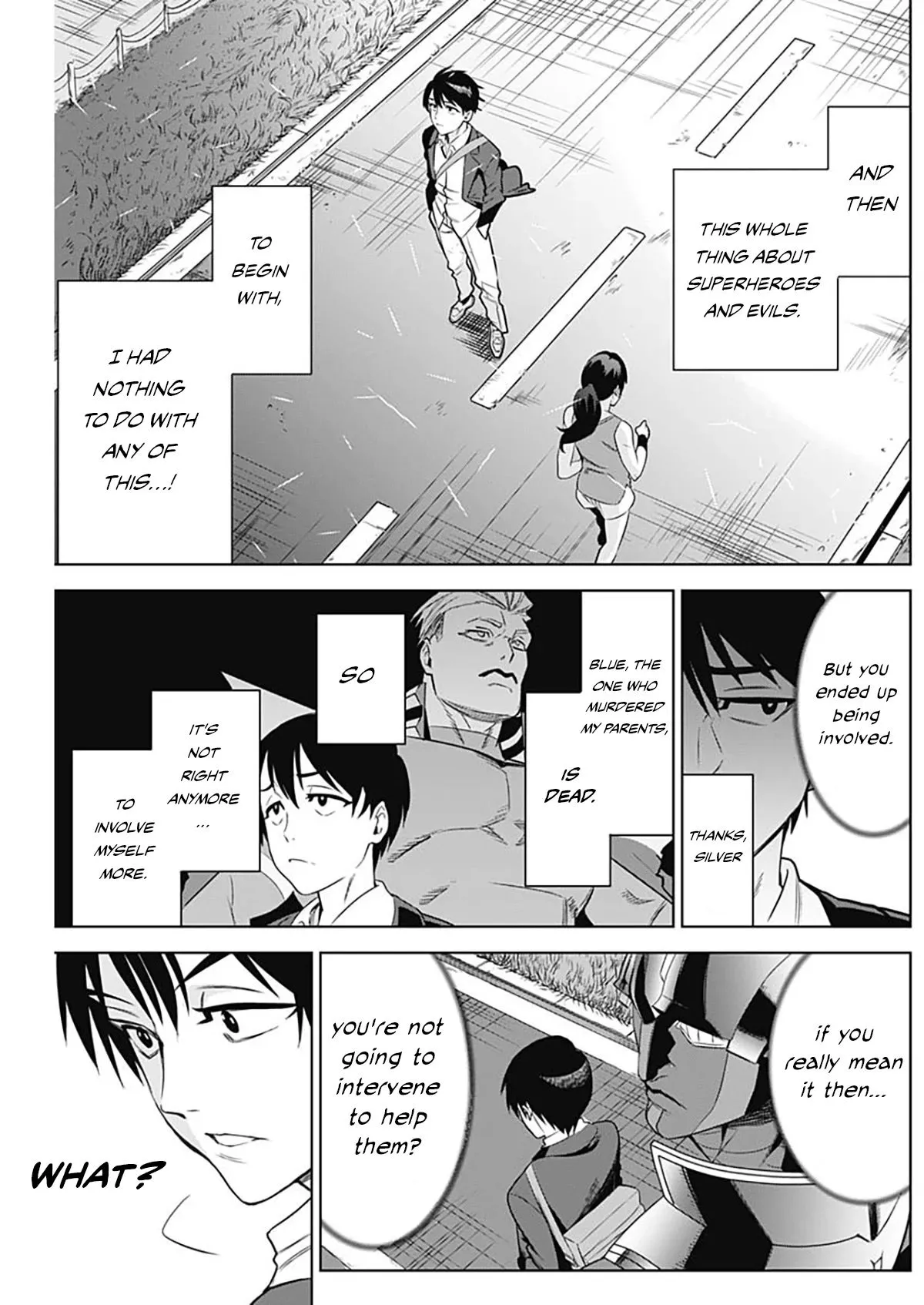 Evil heroes Chapter 4 page 9 - 