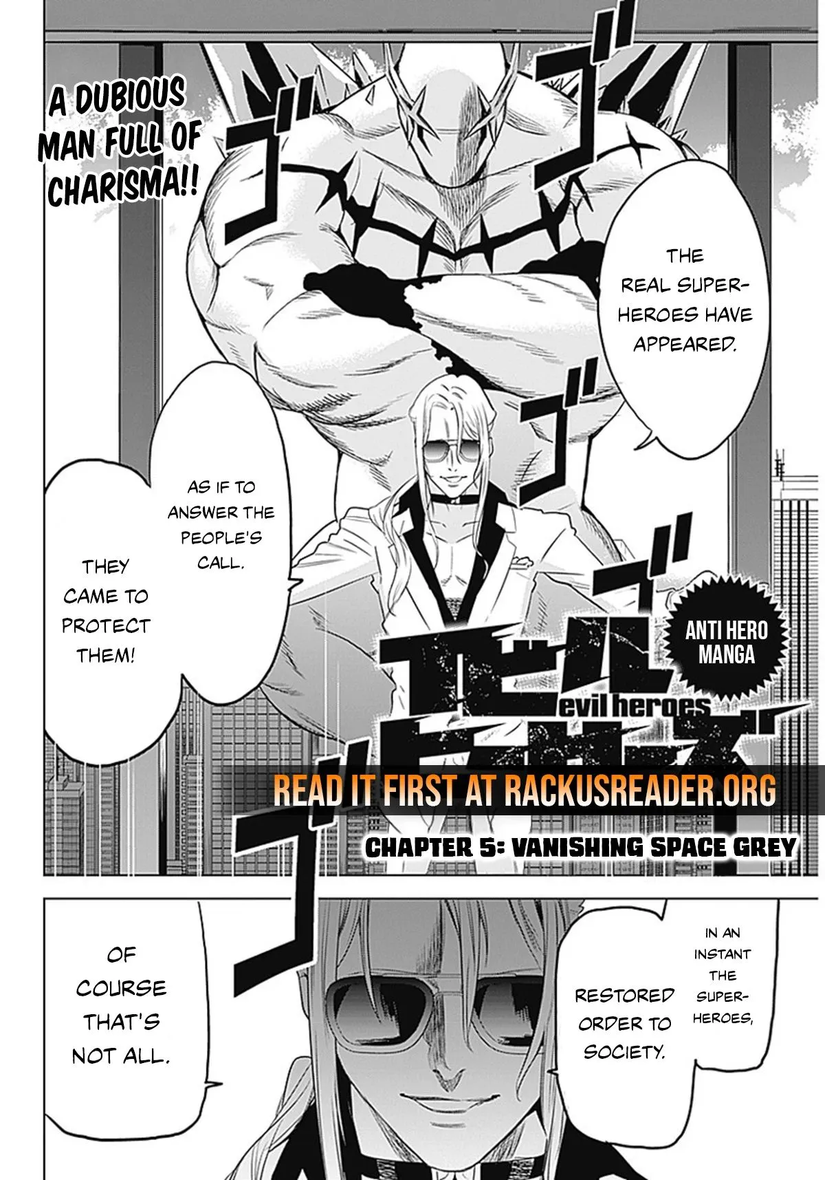 Evil heroes Chapter 5 page 3 - 