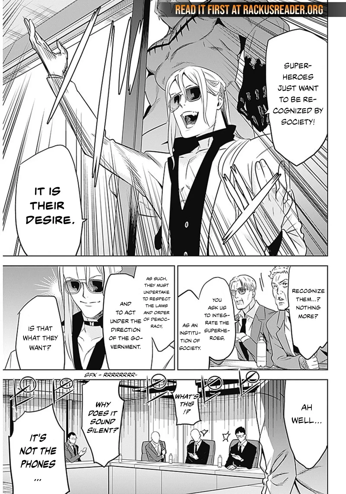 Evil heroes Chapter 5 page 6 - 