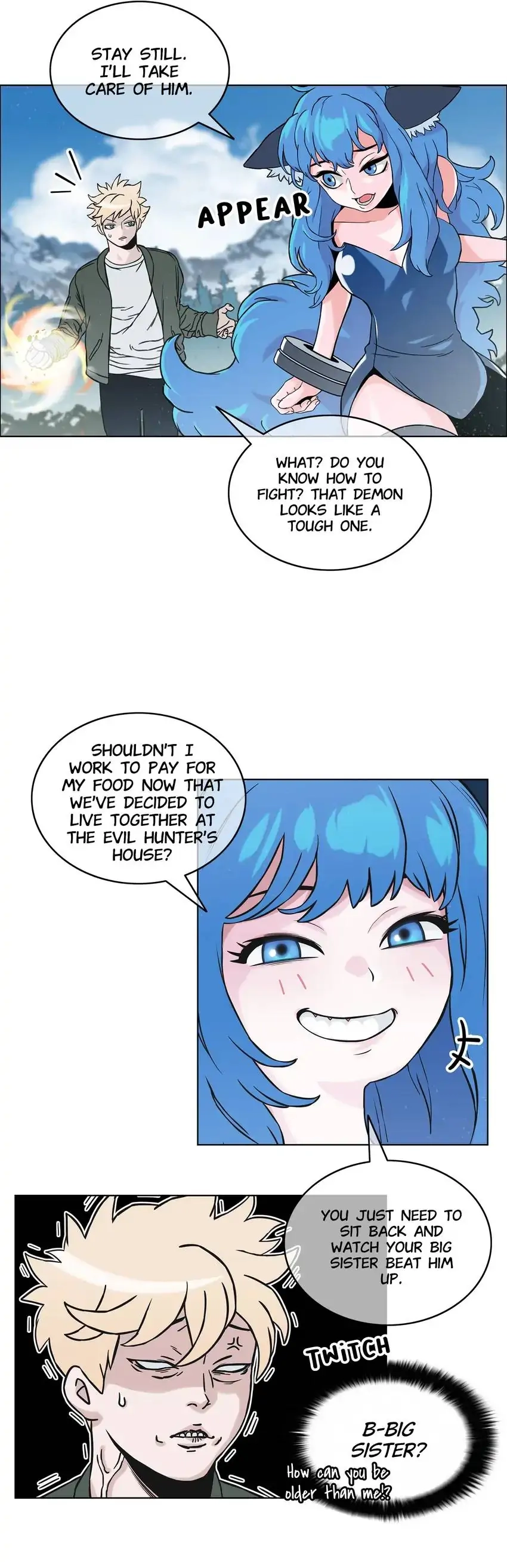 Read Evil Hunter chapter 2 image 31 on Lezhin