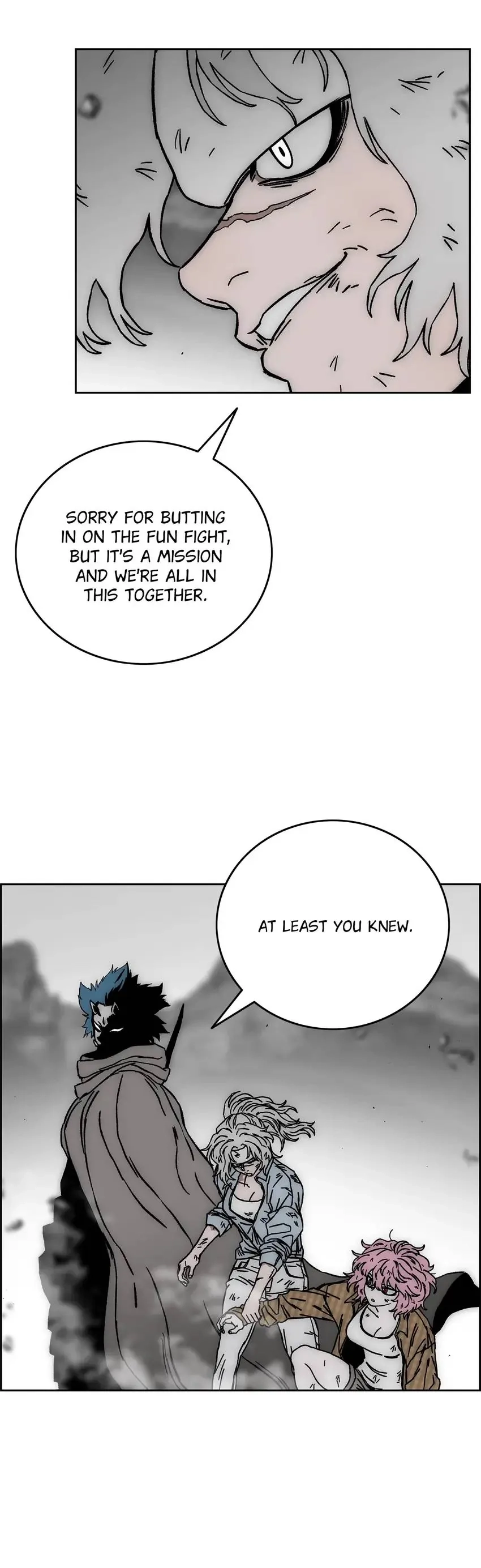Read Evil Hunter chapter 66 image 35 on Lezhin