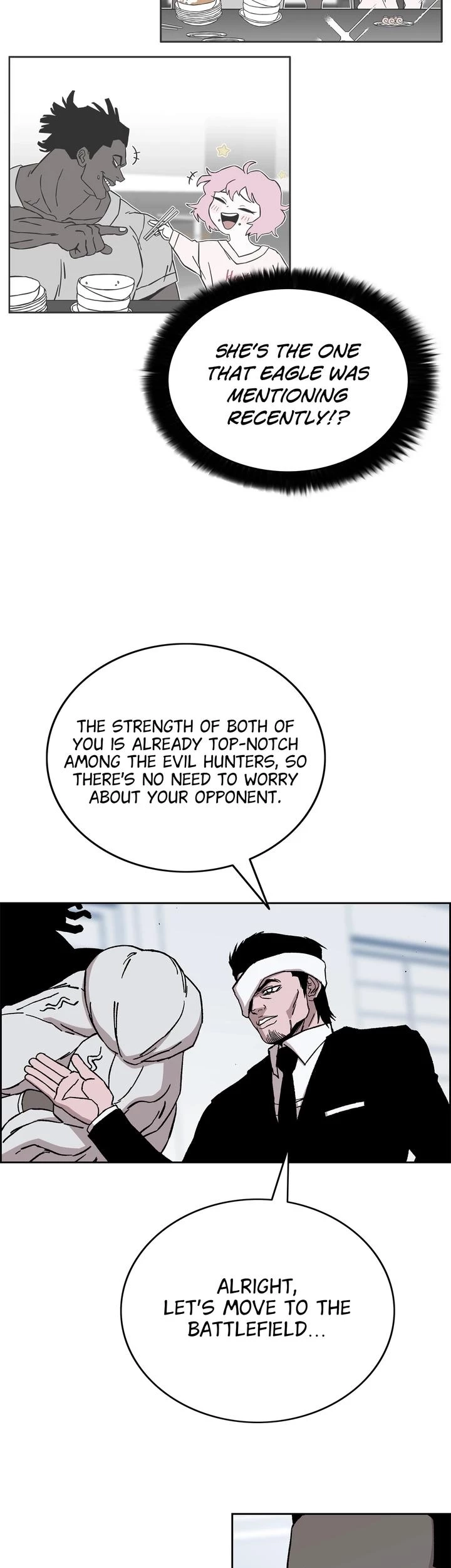 Read Evil Hunter chapter 75 image 4 on Lezhin
