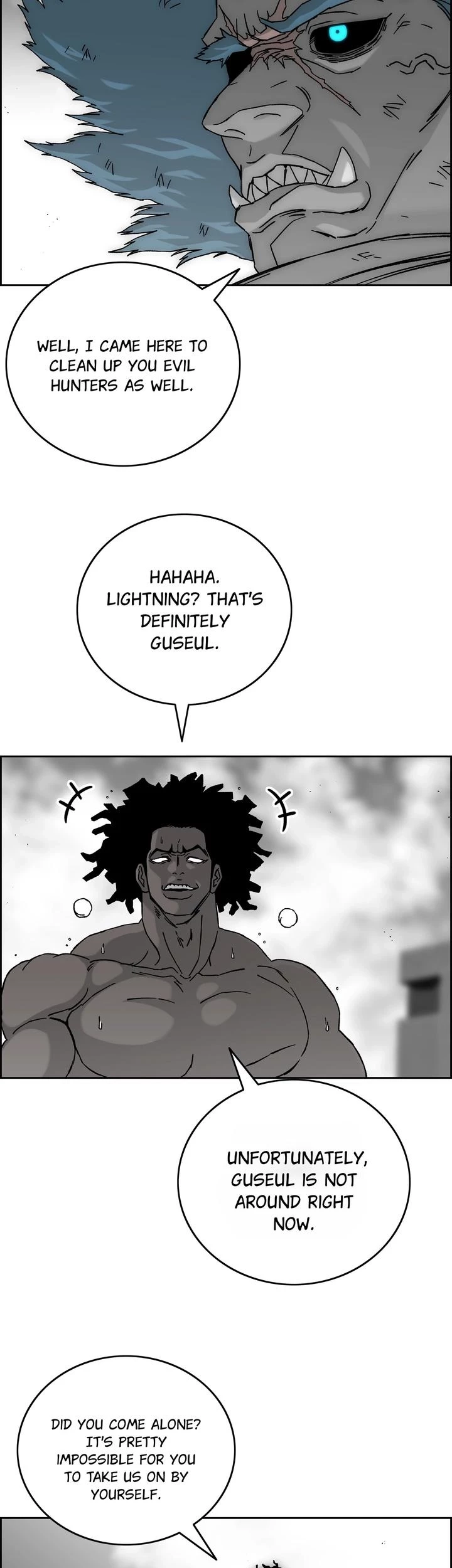 Read Evil Hunter chapter 84 image 2 on Lezhin