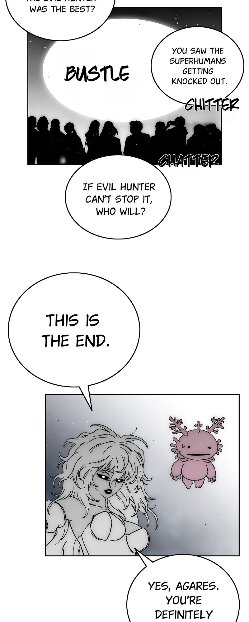 Read Evil Hunter chapter 90 image 27 on Lezhin