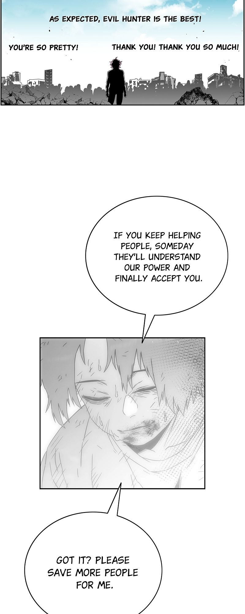 Read Evil Hunter chapter 91 image 34 on Lezhin