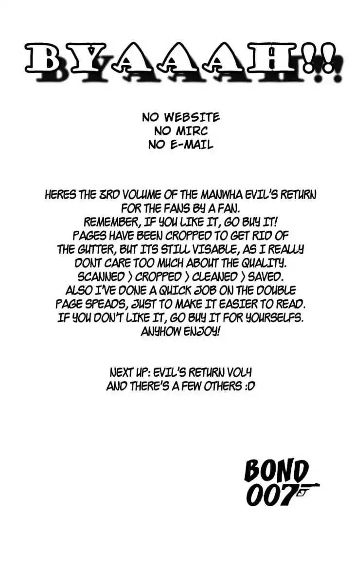 Evil's Return Chapter 2.99 page 1 - 