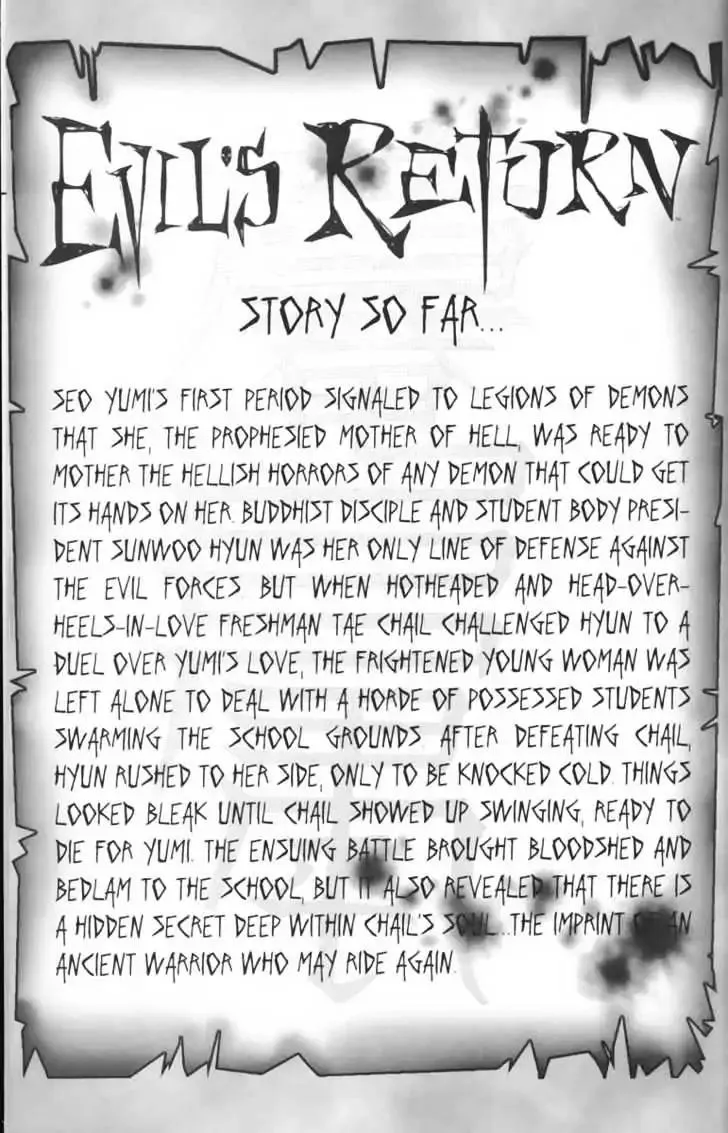 Evil's Return Chapter 2.99 page 6 - 