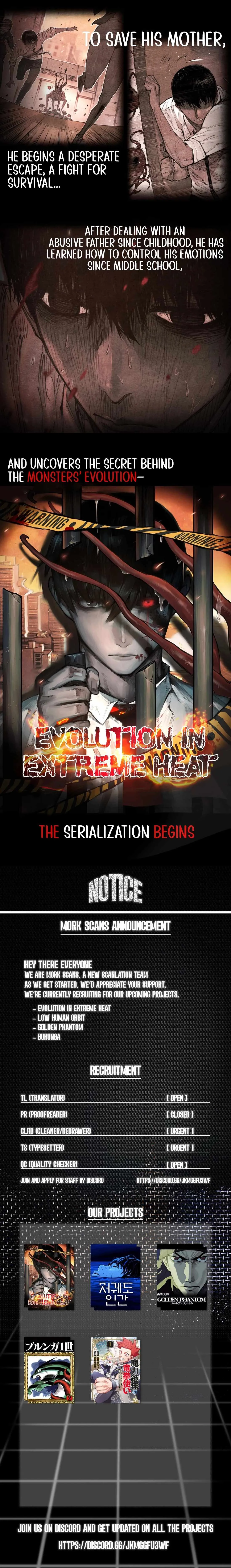 Read Evolution in Extreme Heat chapter 0 image 2 on Lezhin