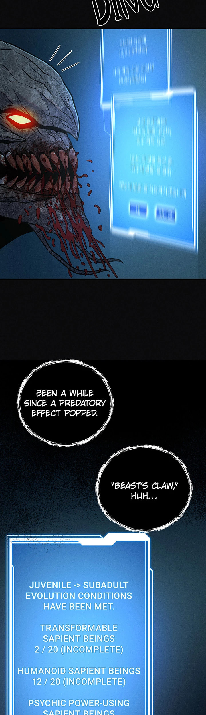 Read Evolution: Road to Space Monster chapter 85 image 22 on Lezhin