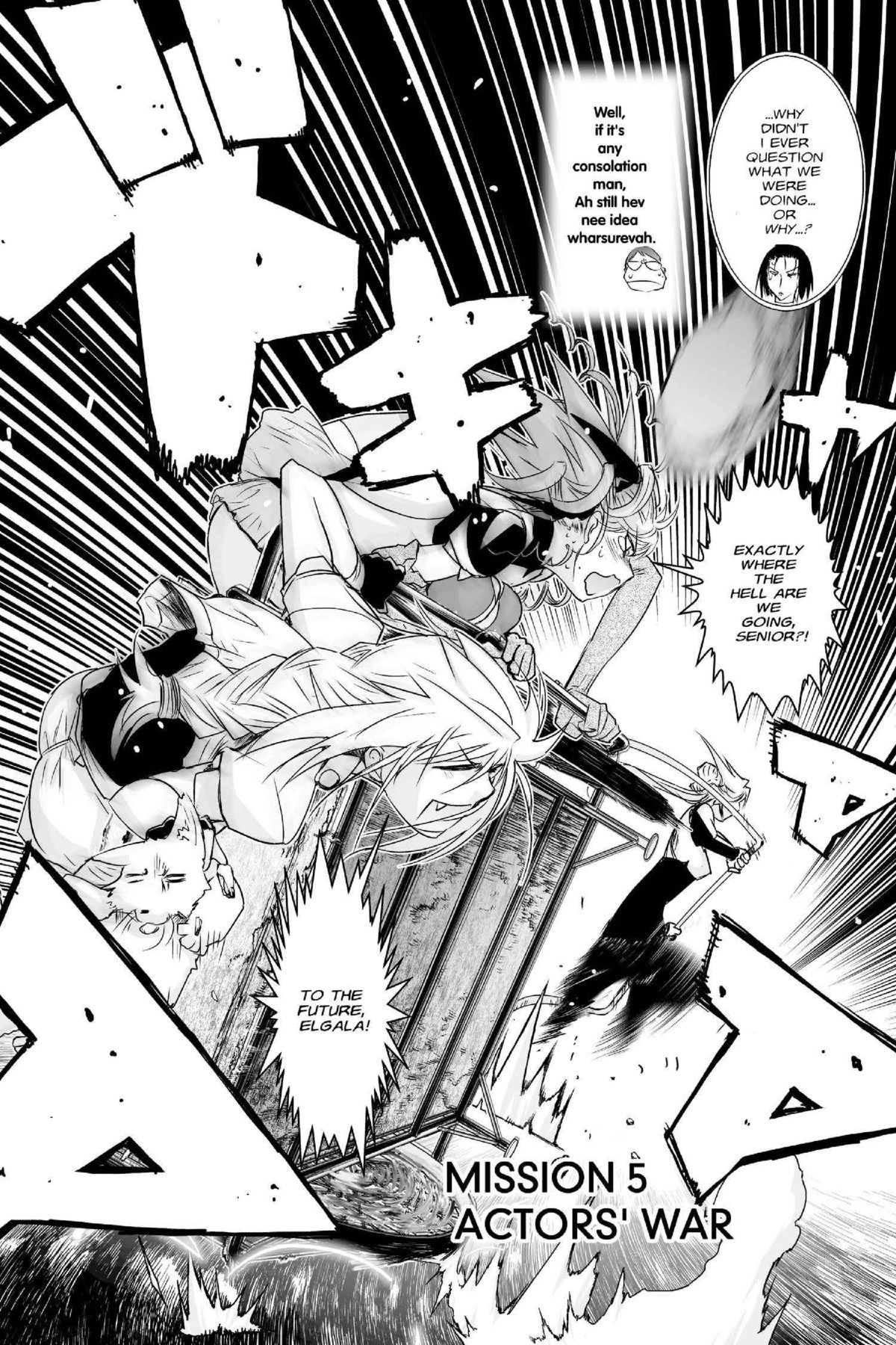 Read Excel Saga chapter 158 image 1 on Lezhin