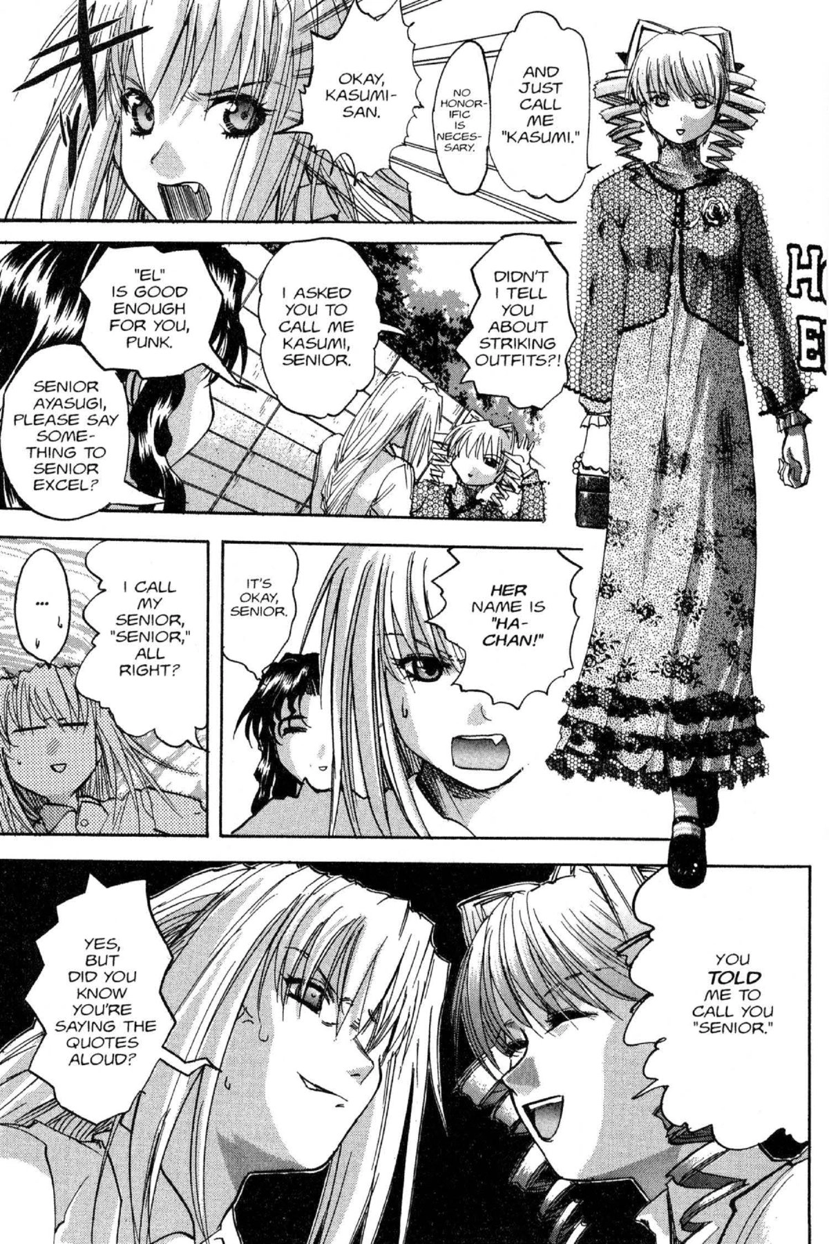 Read Excel Saga chapter 56 image 8 on Lezhin