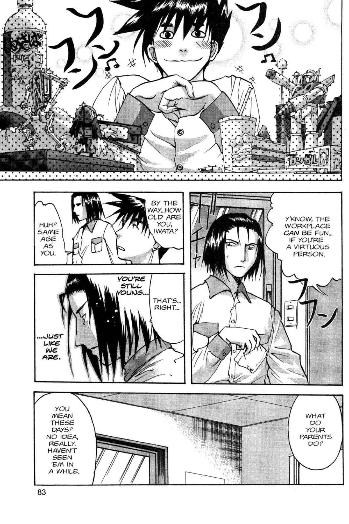 Read Excel Saga chapter 57 image 16 on Lezhin